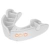 OPRO Bronze Level Sports Mouthguard  Custom-Fit, Breathable, Slim Design  Protective Mouth Guard for Football, Wrestling, Boxing, MMA, Lacrosse & All Contact Sports, Case Included  White, Adult view 1