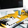 YouTheFan NCAA Missouri Tigers Logo Series Desk Pad view 3