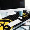 YouTheFan NCAA Iowa Hawkeyes Logo Series Desk Pad view 3