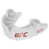 OPRO Bronze Level Sports Mouthguard  Custom-Fit, Breathable, Slim Design  Protective Mouth Guard for Football, Wrestling, Boxing, MMA, Lacrosse & All Contact Sports, Case Included  UFC White, Youth view 1