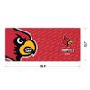 YouTheFan NCAA Louisville Cardinals Logo Series Desk Pad view 2