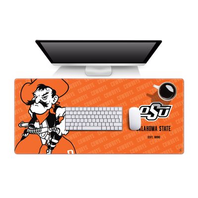 YouTheFan NCAA Oklahoma State Cowboys Logo Series Desk Pad