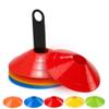 25pcs Football Training Cone Dish Cone with Plastic Stand Holder Children Sports Field Training Equipment view 3