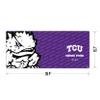 YouTheFan NCAA TCU Horned Frogs Logo Series Desk Pad view 2