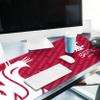 YouTheFan NCAA Washington State Cougars Logo Series Desk Pad view 3