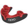 OPRO Sports Mouth Guard Silver Level  Moldable, Multi-Layer Protection for Boxing, Hockey, Rugby, MMA, Jiu Jitsu, UFC & Football  Includes Mouth Guard Case (Adult, Red/Black) view 1