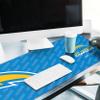 YouTheFan NFL Los Angeles Chargers Logo Series Desk Pad view 3