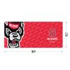 YouTheFan NCAA NC State Wolfpack Logo Series Desk Pad view 2