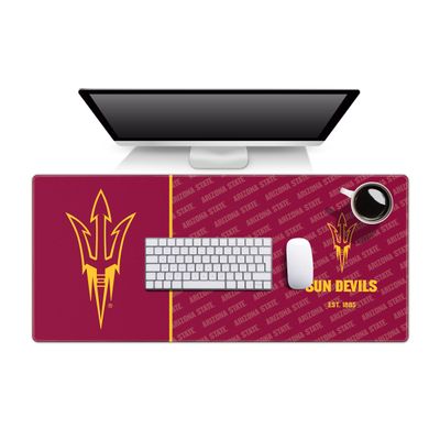 YouTheFan NCAA Arizona State Sun Devils Logo Series Desk Pad