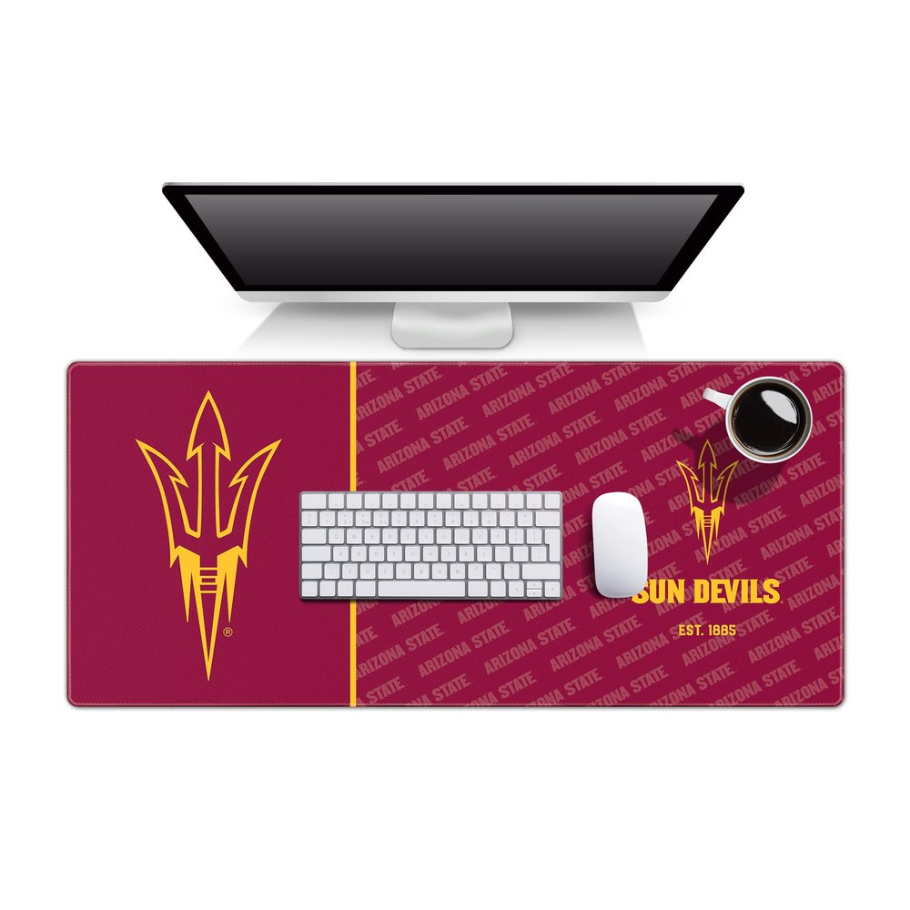 YouTheFan NCAA Arizona State Sun Devils Logo Series Desk Pad