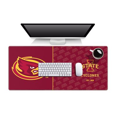 YouTheFan NCAA Iowa State Cyclones Logo Series Desk Pad