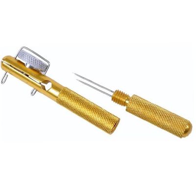 2pcs Manual Knot Tying Tool Double-Headed Needle Fishing Line Hook Device Fishing Line Winder
