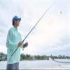 HUK Men's Standard A1A Hoodie | Quick-Dry Performance Sweatshirt +30 UPF, Overcast Grey, XX-Large view 4