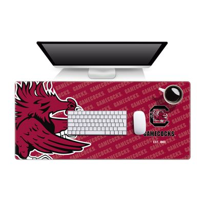 YouTheFan NCAA South Carolina Gamecocks Logo Series Desk Pad