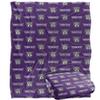 Weber State University Wildcats Blanket, 50"x60" Logo Pattern, Silky Touch Super Soft Throw view 1