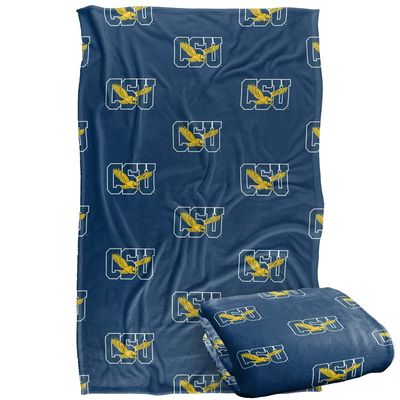 Coppin University Eagles Blanket, 36"x58" Logo Pattern, Silky Touch Super Soft Throw