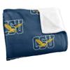 Coppin University Eagles Blanket, 36"x58" Logo Pattern, Silky Touch Super Soft Throw view 3
