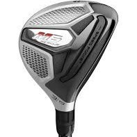 Left Handed New Taylormade M6#3-19* Rescue, Atmos 7S Stiff Flex