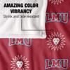 Loyola Marymount University Lions Blanket, 50"x60" Logo Pattern, Silky Touch Super Soft Throw view 4