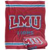 Loyola Marymount University Lions Blanket, 50"x60" Primary Logo Stripes, Silky Touch Super Soft Throw view 1