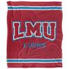 Loyola Marymount University Lions Blanket, 50"x60" Primary Logo Stripes, Silky Touch Super Soft Throw view 2