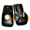 Last Punch Pro Style Black & Gold Adult 12 Oz Training Sparring Boxing Gloves view 1