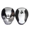 Last Punch Black & Silver Pre Curved Coaching Gloves for Punching Boxing Kicking view 1
