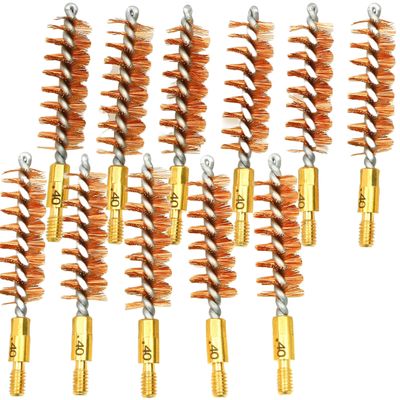 McJ Tools Pistol Bronze Bore Brush (200pack 40 Cal)