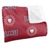Loyola Marymount University Lions Blanket, 36"x58" Logo Pattern, Silky Touch Super Soft Throw view 3