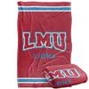Loyola Marymount University Lions Blanket, 36"x58" Primary Logo Stripes, Silky Touch Super Soft Throw view 1