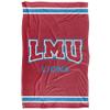 Loyola Marymount University Lions Blanket, 36"x58" Primary Logo Stripes, Silky Touch Super Soft Throw view 2
