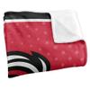 Rutgers University Raiders Blanket, 50"x60" Logo Dots, Silky Touch Super Soft Throw view 3