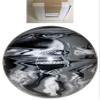 BuyBocceBalls - EPCO Duckpin Bowling Balls - - (4 3/4 inch- 3lbs. 10 oz.) Single - Marbleized - Black, White & Grey - Made in USA view 1