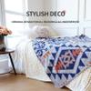 ACUSHLA Merino Wool Camp Blanket - Warm Thick Washable Large Outdoor Camping Sleeping Throw Blanket All Weather, Aztec Grey 79X63 view 2
