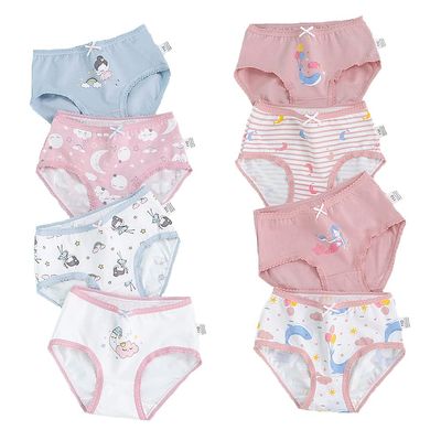 benetia Toddler underwear kids Panties Girls Undies 8-Pack Size 4t 5t