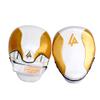 Last Punch White & Glod Pre Curved Coaching Gloves for Punching Boxing Kicking view 1