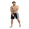 ARENA Men's Icons Beach Bermuda Logo Swim Trunk Beach Shorts, Black/White, Small view 1