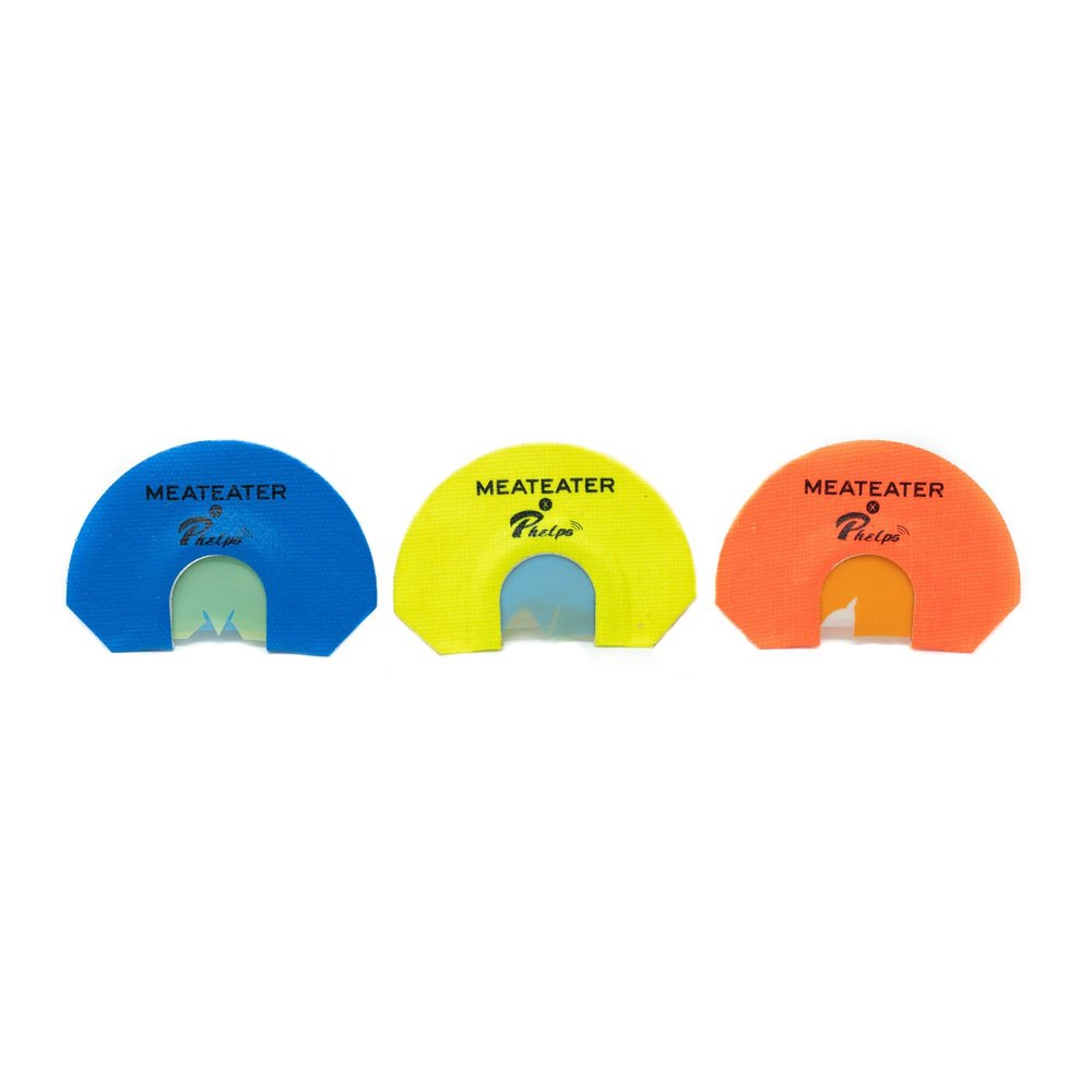 Phelps Game Calls Turkey Diaphragm Multi-Packs - Professional Turkey Calling Collections for Yelps, Cuts, and Complete Turkey Vocalizations, MExP (3 Pack)