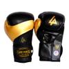 Last Punch Pro Style Training Sparring Boxing Gloves - Black & Gold 14 Oz view 1