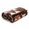 ACUSHLA Merino Wool Camp Blanket - Soft Warm Thick Washable Large Bed Couch Outdoor Camping Sleeping Travel Throw Blanket All Weather, Aztec Brown 79X63 view 1