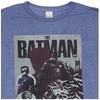 Warner Bros. boys The Batman Retro Bat Poster Short Sleeve Tee T Shirt, Royal Blue Heather, Large US view 2