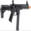 Lancer Tactical Gen 2 New 9mm Battle X CQB Lightweight Carbine AEG Color Black view 4
