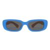 Long Keeper Kids Polarized Rectangle Sunglasses - Boys Girls UV Protection Glasses Children Flexible Rubber Sunglasses (Blue Yellow) view 2