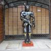 Nautical-Mart Medieval Knight Gothic Suit of Armor Horns 15th Century Body Armour (Full Suit of Armor) black view 1