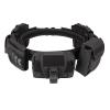 YAKEDA Tactical Battle Belts for Men- Quick Release Trigger Airsoft Belt Heavy Duty Belts with Pouches 7 PCS (Black) view 1