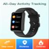 HUAKUA Fitness Tracker No Bluetooth No APP No Phone Needed, Fitness Watch for Men Women Parents IP68 Waterproof with Full Touch Screen Steps Calories Counter Sleep Tracker Alarm Clocks (Black) view 3
