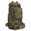 HongXingHai 100L Camping Hiking Backpack,Molle military Tactical rucksack backpack,Waterproof Lightweight Hiking Backpack (Woodland Camo-C) view 1