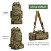 HongXingHai 100L Camping Hiking Backpack,Molle military Tactical rucksack backpack,Waterproof Lightweight Hiking Backpack (Woodland Camo-C) view 2