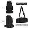 HongXingHai 100L Camping Hiking Backpack,Molle military Tactical rucksack backpack,Waterproof Lightweight Hiking Backpack (Black) view 2
