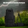 HongXingHai 100L Camping Hiking Backpack,Molle military Tactical rucksack backpack,Waterproof Lightweight Hiking Backpack (Black) view 3